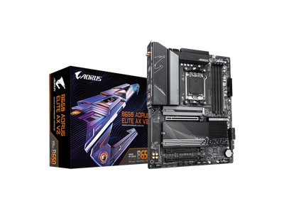 GIGABYTE B650 AORUS ELITE AX V2 AM5 LGA 1718 AMD B650 ATX Motherboard with