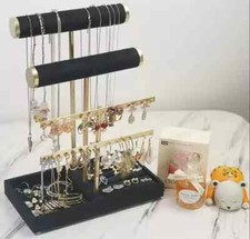 3 Tier Bracelet Display Jewelry Holder Organizer for Bracelet Necklace Earrings