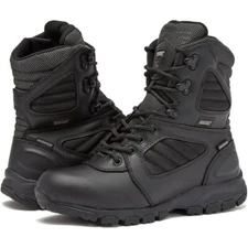 Magnum CM85005M Storm Lynx 8" Side-Zip Waterproof Tactical Duty Boots, Black