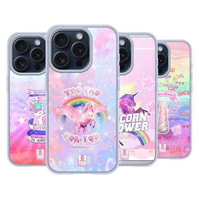 HEAD CASE DESIGNS EINHORN POWER! SOFT GEL HANDYHÜLLE FÜR APPLE iPHONE HANDYS