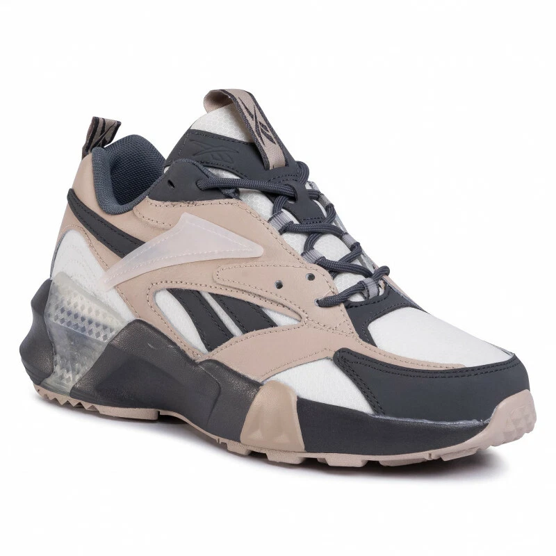 Reebok Aztrek Double Mix Women Lifestyle Shoes Sneakers New Beige