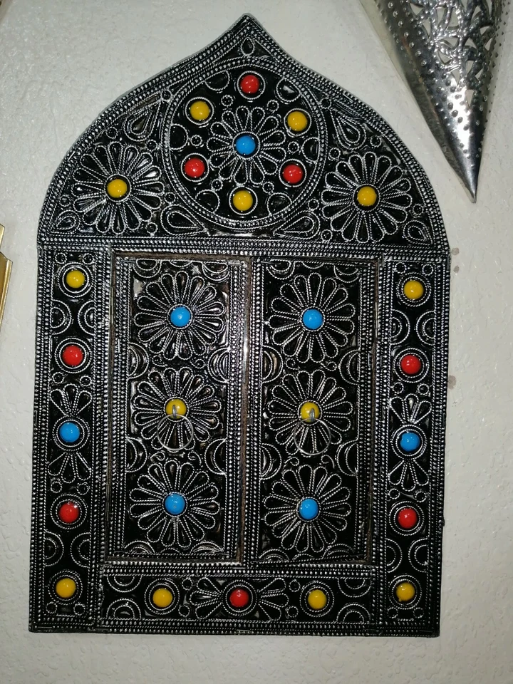 Handmade inlay Traditional Shape Mirror Frame berber decoration - Image 2 of 4