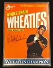 Phil Mickelson Signed Wheaties Box Case PSA DNA Autographed Golf Auto PGA