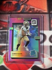 2022 Donruss Optic Chris Olave Pink Rated Rookie #209 Saints