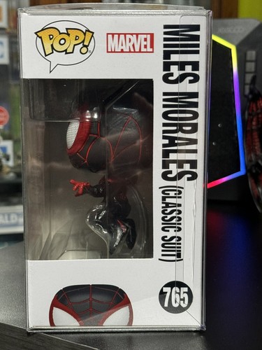 Funko Pop! Vinilo: Marvel - Miles Morales (traje clásico) #765 como nuevo/nuevo. - Imagen 3 de 5