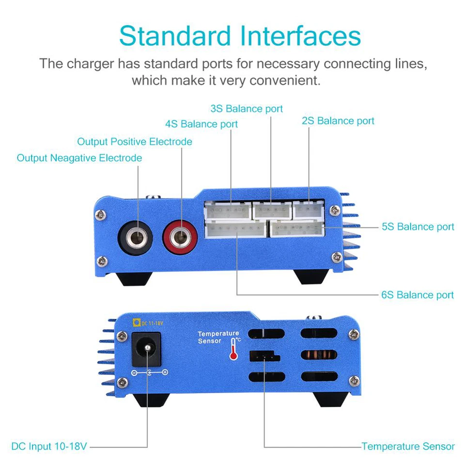 Battery Charger iMAX B6 80W Lipo NiMh Li-ion Ni-Cd Digital RC Balance Charger - Image 4 of 4