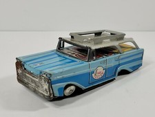 Vintage U-Haul Trailer Station Wagon Tin - 5.5" Long - Damaged