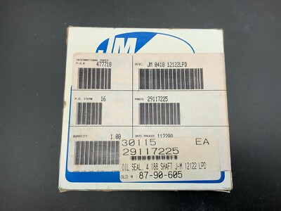 JM Clipper Oil Seal 12122 LPD 4.188 Shaft