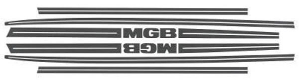 Nuevo 1962-1974 MG MGB OEM Cuerpo Superior Doble Lateral Rayas Kit Roadster Foto 2 de 4