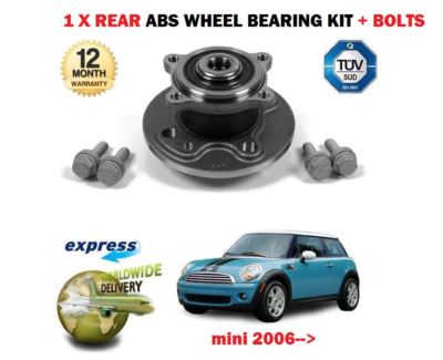 FOR BMW MINI ONE D COOPER S JCW R55 R56 R57 R58 2006-> 1X REAR WHEEL ...