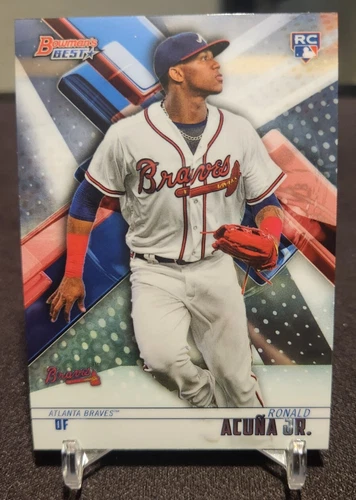 2018 Bowman's Best Ronald Acuna Jr #51 Rookie RC
