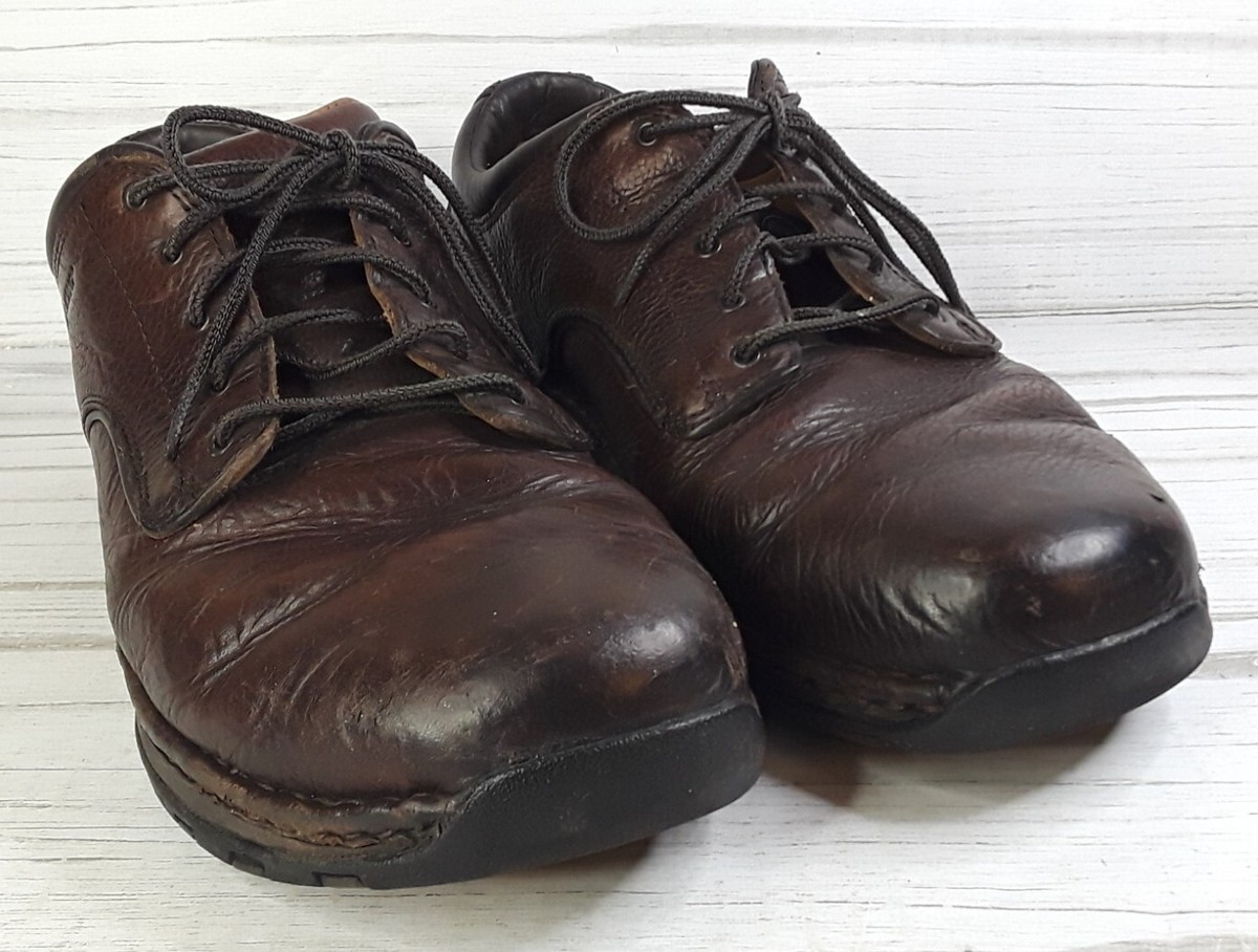 Red Wing 8704 Stitchmax Brown Leather Slip Resistant Oxford 