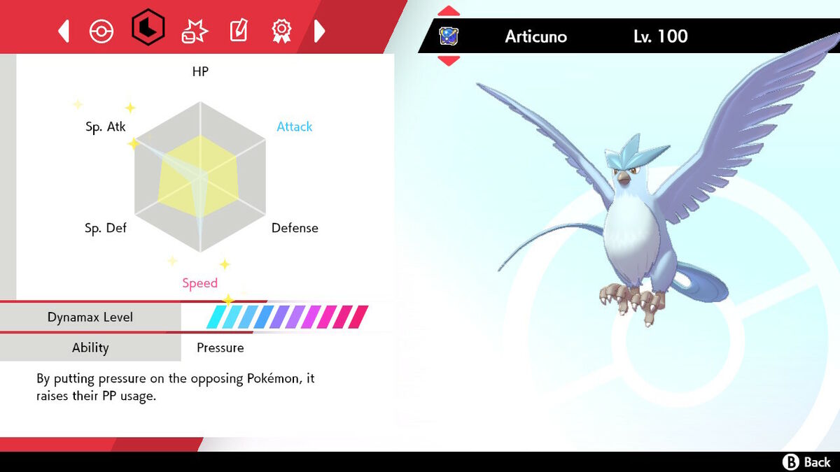 Pokemon articuno shiny EX