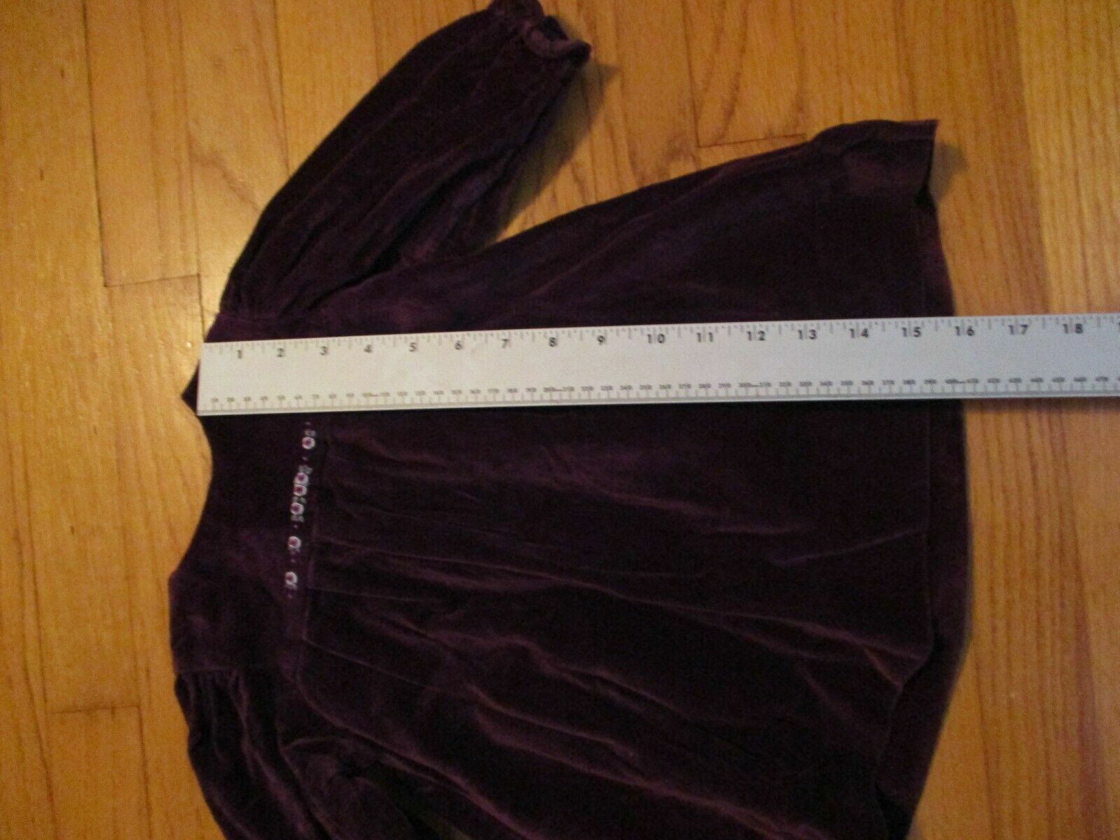 Petit Ami Embroidered Winter Dress size 6 Months