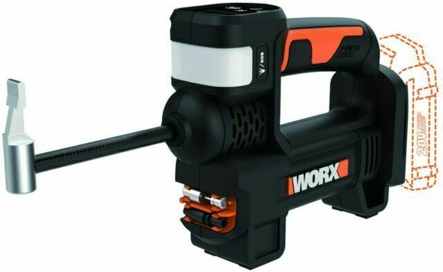 Worx 20V Power Share Portable Air Pump Inflator - No Battery