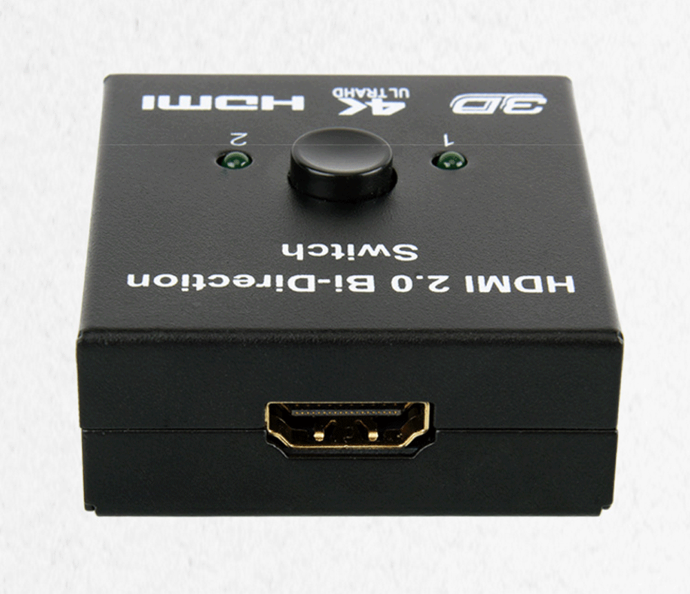 HDMI 2.0 HDTV Switch Switcher Splitter Bi-Direction Hub HDCP 2x1