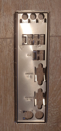 Asus M5A78L-M LX3 Blende PC Mainboard Intel Slotblende - Ersatzteil Spare Parts