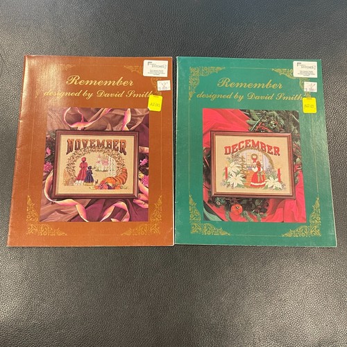 vtg REMEMBER Series * NOVEMBER DECEMBER * David Smith CHART ONLY 1993 OL-039 040 - Picture 2 of 7