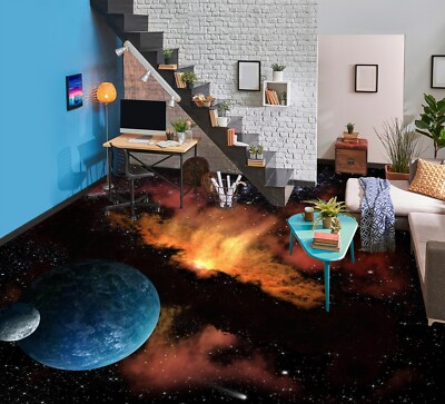 3D Land Meteor H6828 Fußboden Wandbild Fototapete Tapete Familie Coco 2024