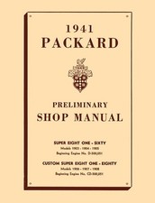 1941 Packard Preliminary Shop Manual