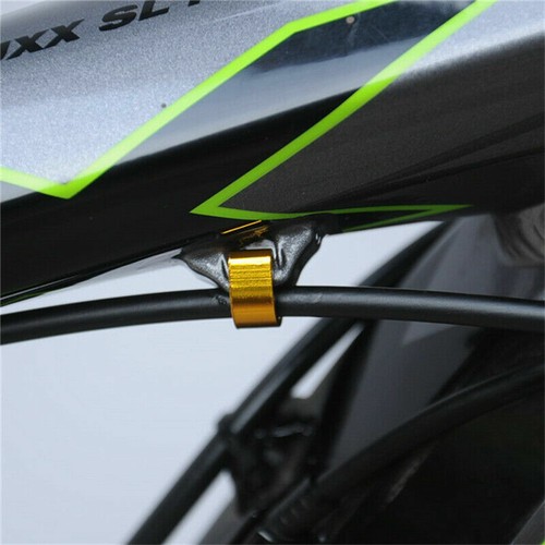 10 x Bike Bicycle Cycle MTB C-Clips Buckle Brake Gear Hose Cable Housing Guide - Picture 6 of 13