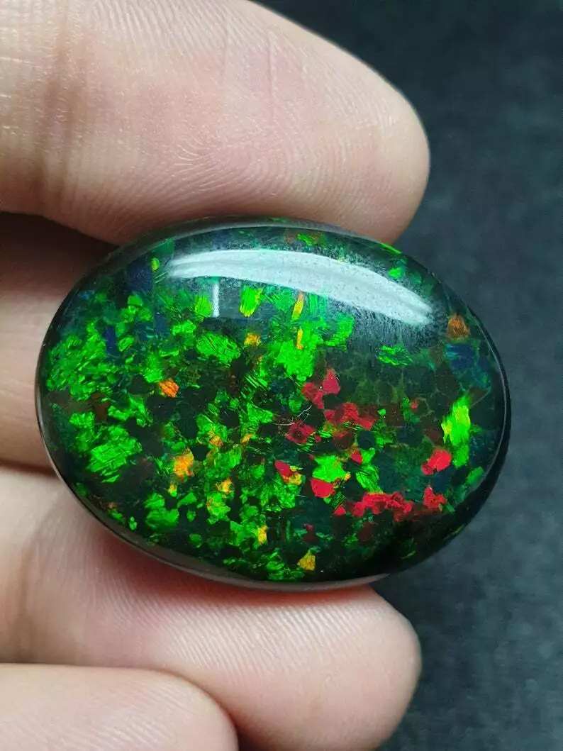 Black on sale opal birthstone