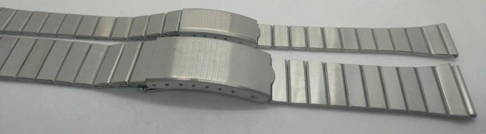 BRACCIALE VINTAGE SATINATO CON ELEMENTI SEMIRIGIDI mm18/16 e 14/10 ACCORCIABILE - Immagine 3 di 4