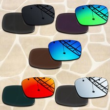 Anti-Scratch Polarized Replacement Lenses for Oakley Crankshaft OO9239 60mm