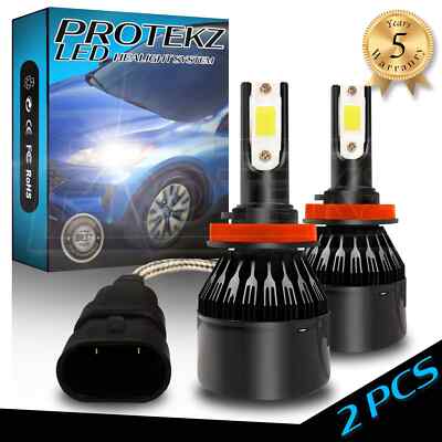 H7 LED Headlight Bulb Conversion Kit – 6000K White, High/Low Beam & Fog Light Use 5 thumbnail image