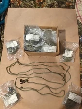 MILITARY Surplus Antenna TIE DOWN FIBER ROPE w/CLIP NOS 4020-01-341-8795 New 