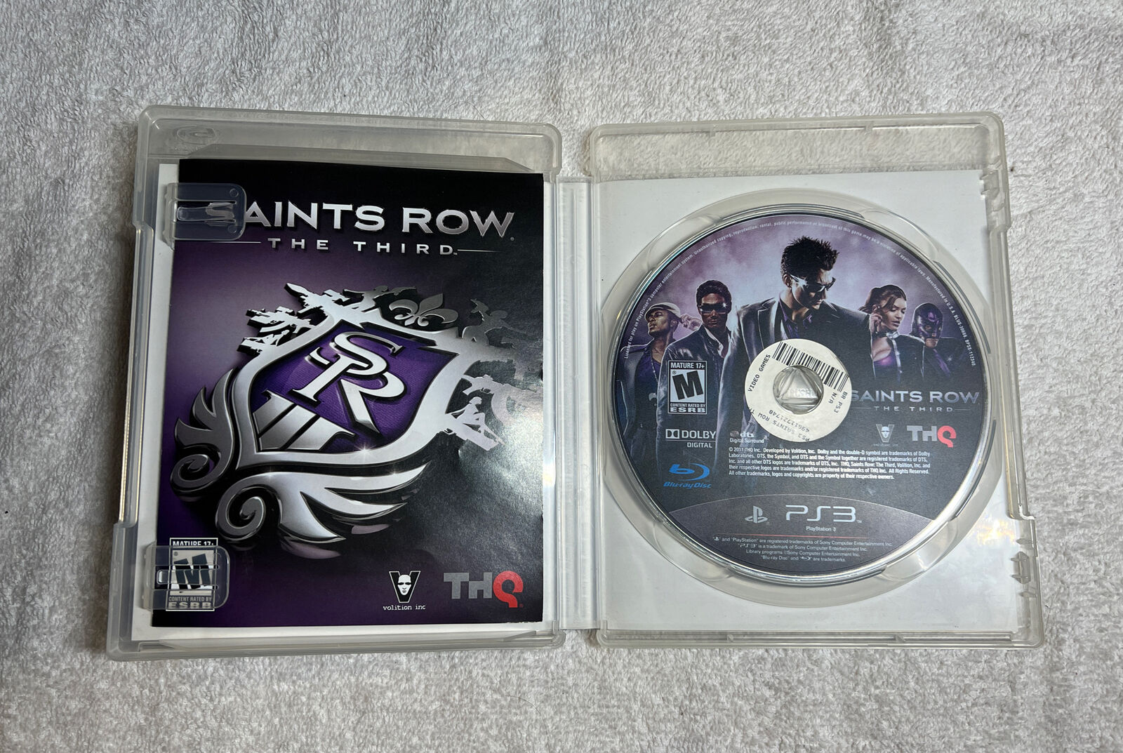 Lot of 5 Open World PS3 Games Mafia Saints Row Sleeping Dogs Just Cause +  More