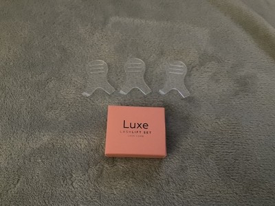  Luxe Wimpern Lashes Lifting Lift Dauerwelle Y Kamm Trennwerkzeug Pinsel 3 Stück 