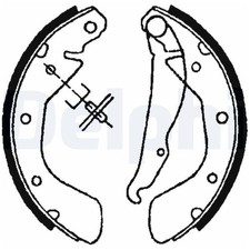 Bremsbackensatz hinten für Opel Astra F T92 G T98 Combo 71 Corsa B S93 | 245377