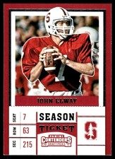 John Elway 2017 Panini Contenders Draft Picks #53 Stanford Cardinal NFL READ