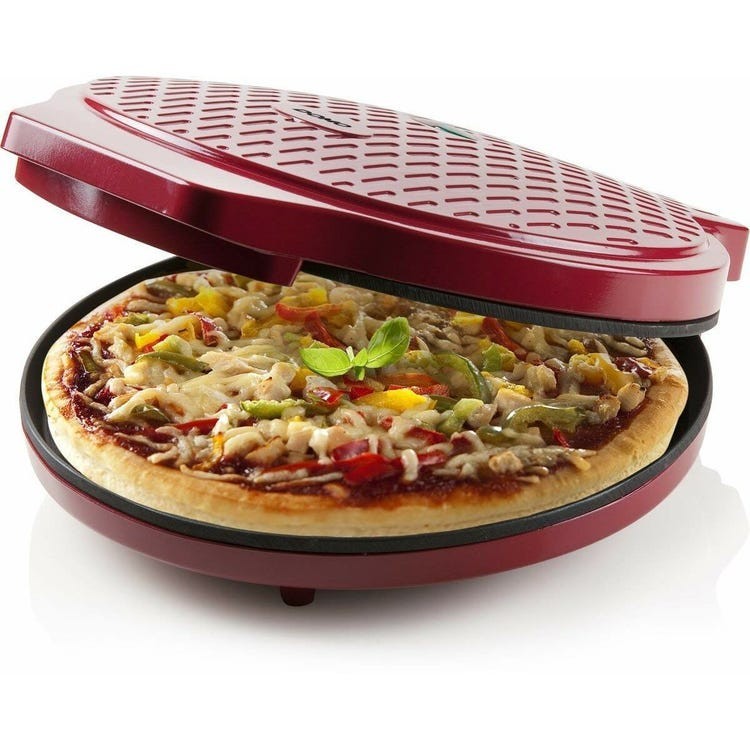 Four à pizza DOMO My Express DO9177PZ rouge mini four de table 1450W
