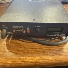 EXTRON RGB-109XI / RGB109XI VGA Interface w/ADSP untested but powers on Bin 14