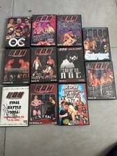 Ring Of Honor ROH DVD Lot Of 11 Wrestling WWE AEW rare signed autographed