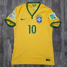 2014 Nike Brazil Home Soccer Jersey Neymar Junior Men S World Cup Player Version