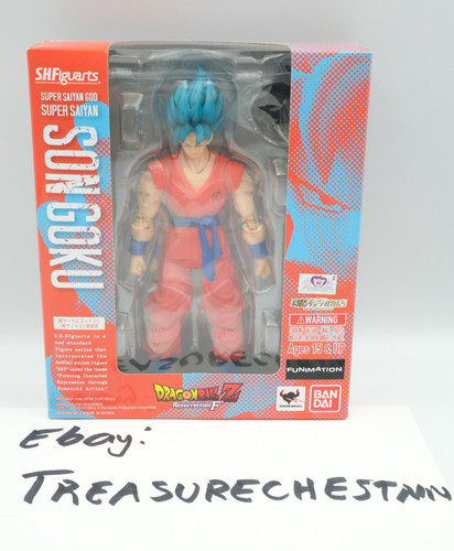Dragon Ball Z Super Saiyan God Son Goku Action Figure SH Figuarts Bandai