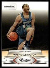 2009-10 Panini Prestige Wayne Ellington Rookie Minnesota Timberwolves #178