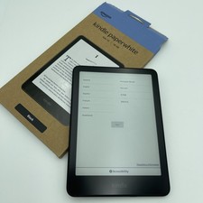 Clean - Amazon Kindle Paperwhite Gen 12 16GB, 7" Screen E-Reader Black