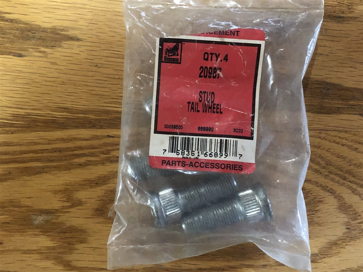 TISCO #20987 TAIL WHEEL STUD (4) | eBay