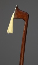 Silver mounted violin Bow