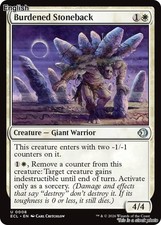 MTG Burdened Stoneback [ECL - 8] NM