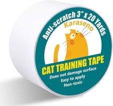 Anti Cat Scratch Tape 3 inches x 20 Yards Cat Training Tape 100 Transparent