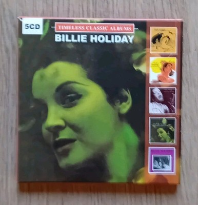 BILLIE HOLIDAY.  5 CD. ZEITLOSE KLASSISCHE ALBEN.    5x CD