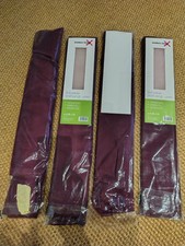 Schiebevorhang Vorhang lila burgundrot Mömax