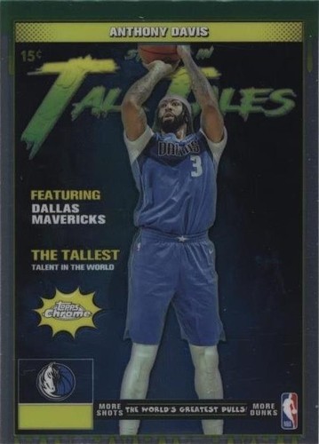 Anthony Davis 2025-26 Topps Chrome Clutch Gene #CG-8 Dallas 