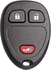 Key Fob Replacement Fits for Silverado 1500 2500 Tahoe Suburban Avalanche -Black