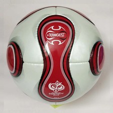 Adidas Teamgeist Red FIFA World Cup Germany 2006 Match Soccer Ball Size 5